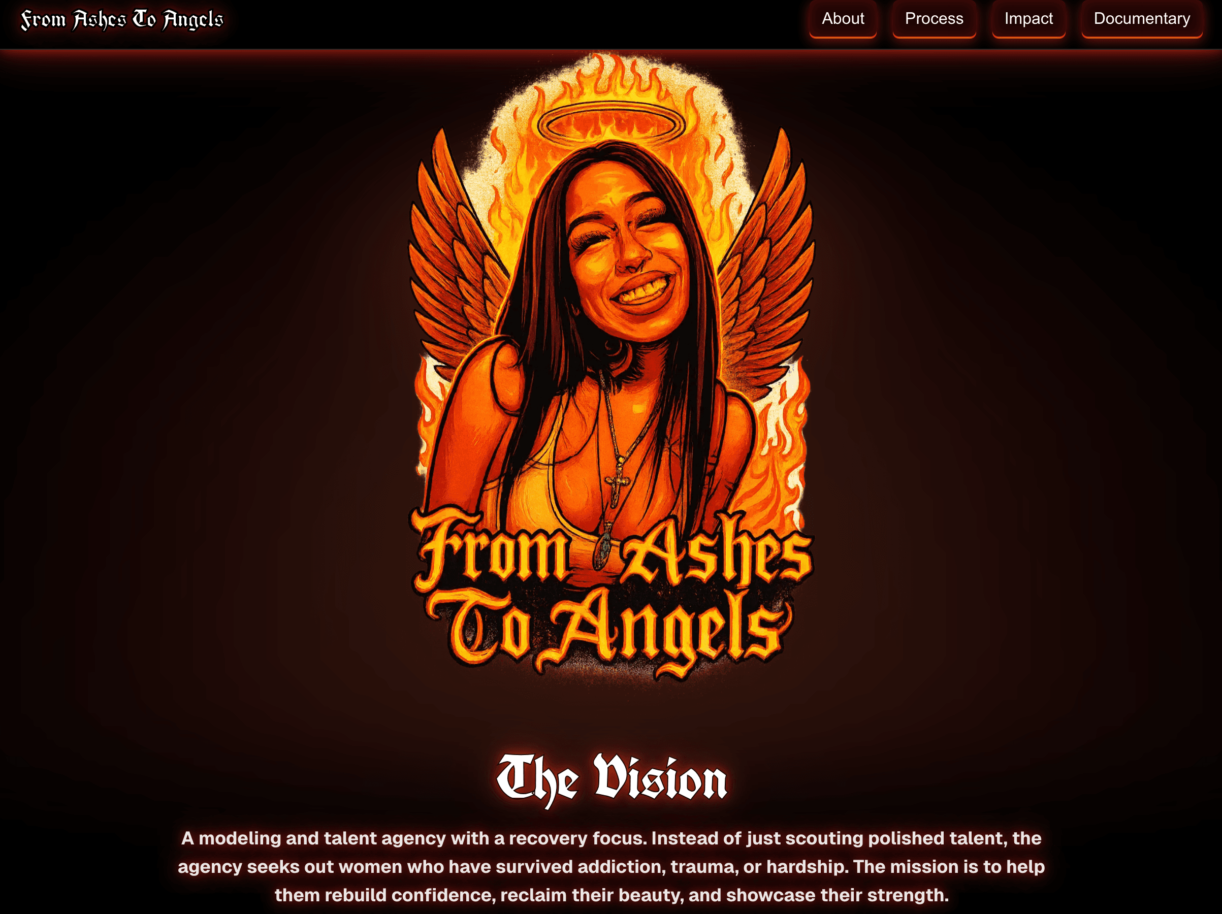 From Ashes – Hero desktop
