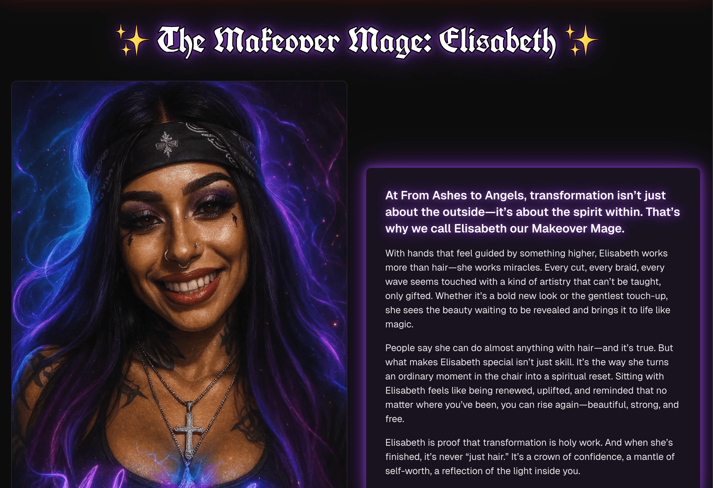From Ashes – Makeover Mage desktop